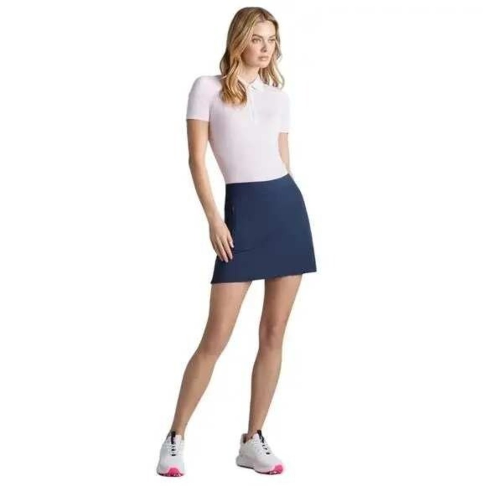 G/FORE Golf Skort Women 10 Navy Blue Performance Stretch Athletic Skirt